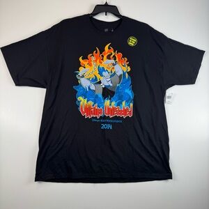 NWT 2014 Disney Hollywood Studios Villains Unleashed Glow in  Dark 2XL